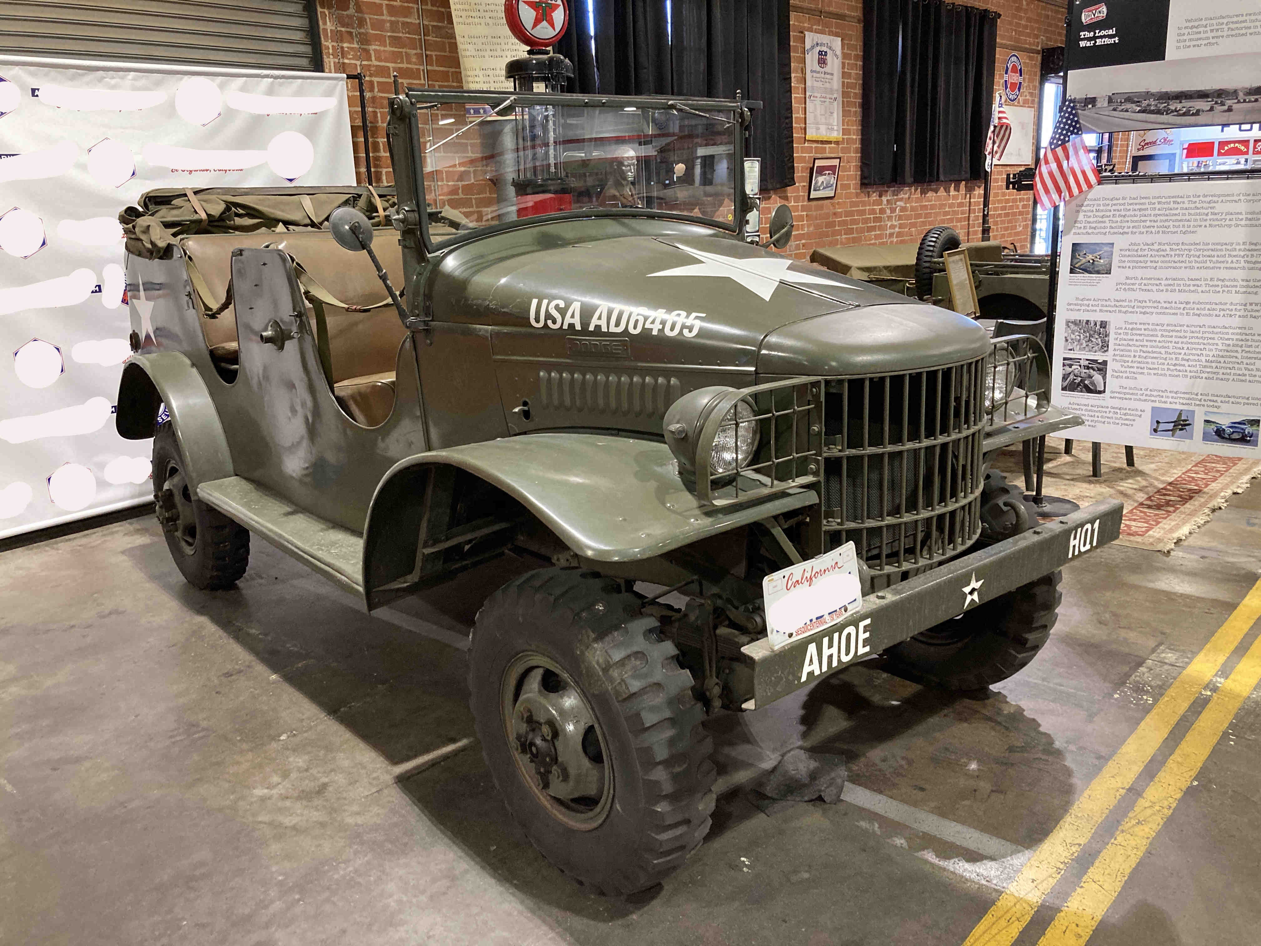 DINKY TOYS Dodge command car WC56 + planche décalcs d'origine militaire e eBay